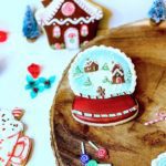 Holiday Snowglobe Cookies