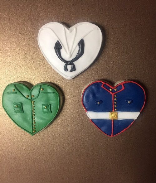 Navy, Army, and Airforce Cookies in Houston Texas