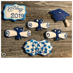 Rice_Graduation_Cookies_Houston