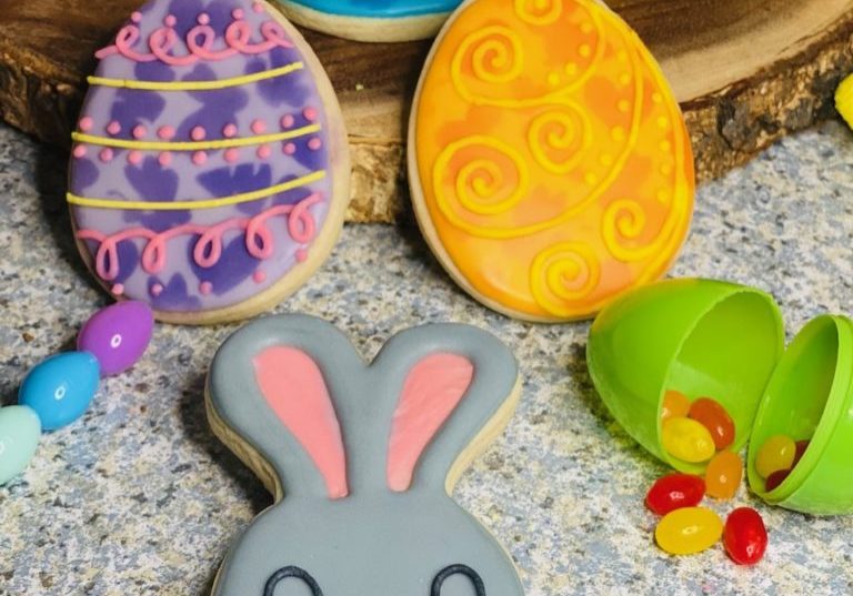 Decorated Easter Cookies Houston