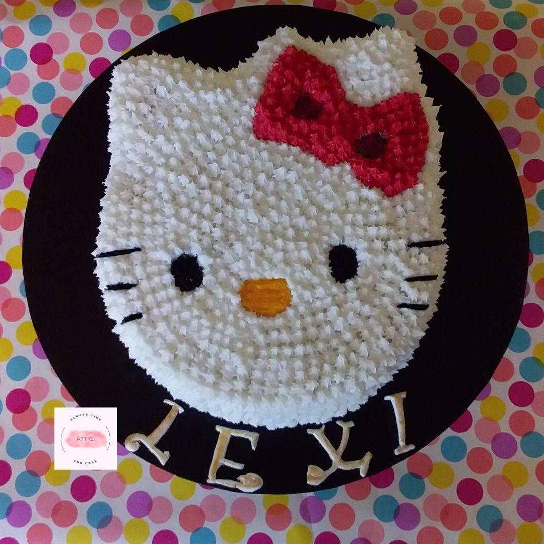 Hello Kitty Buttercream Character Cake Birthday Cake Themed