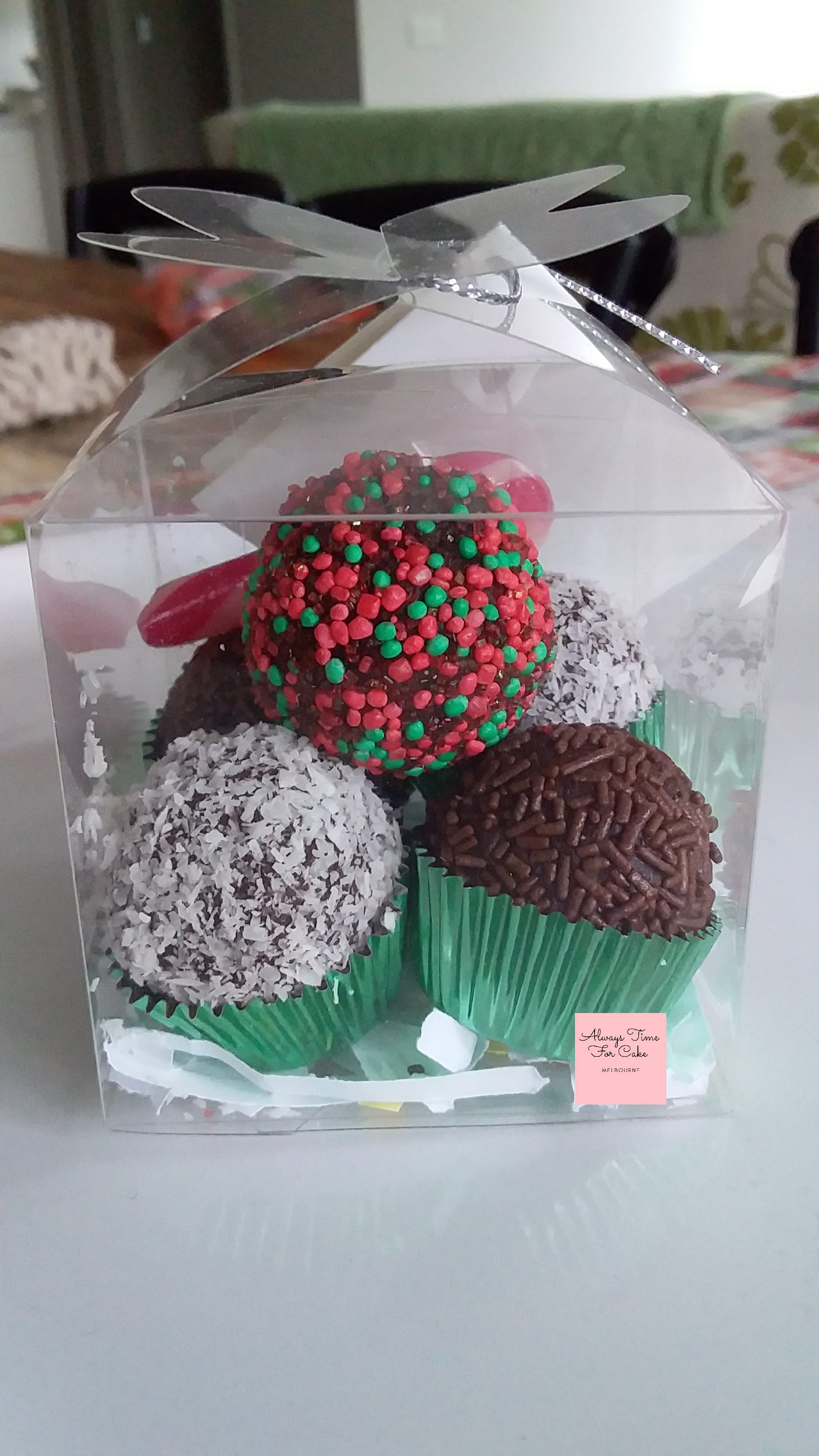 Truffles Chocolate Rum Infused Coconut Chocolate Sprinkles Gifts Desserts