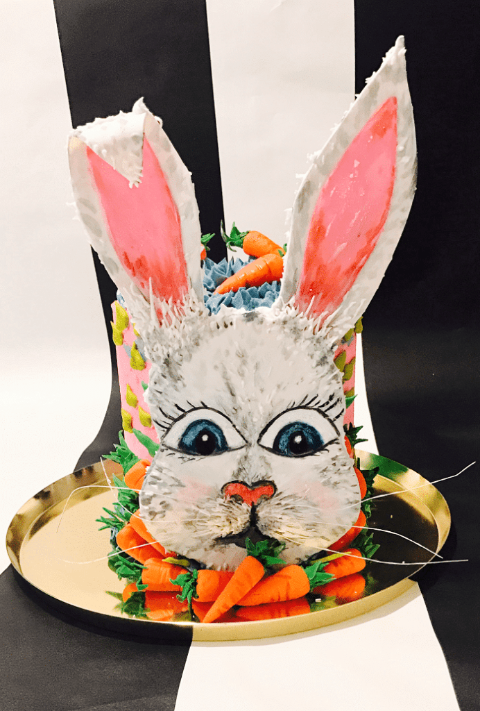easter-bunny-cake-painted-fondant-carrots-cute